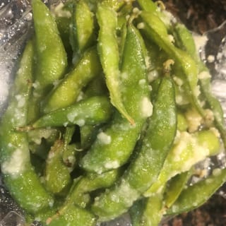 Garlic Edamame