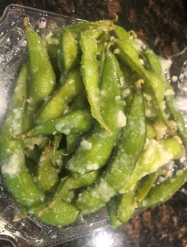 Garlic Edamame.