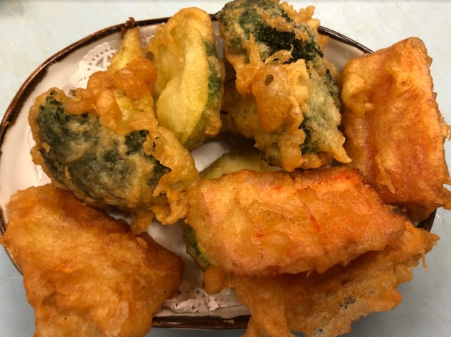 Vegetable Tempura.