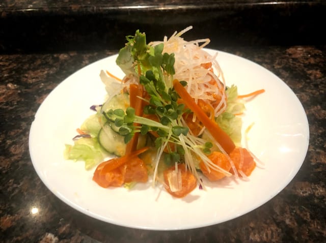 Spicy Salmon Salad.