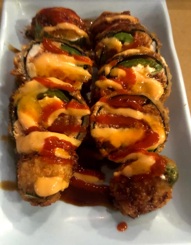 Jalapeño Shrimp Roll.