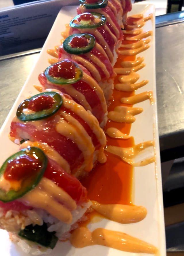 Red Dragon Roll.