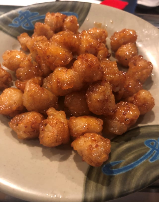 Crispy Scallop Roll.