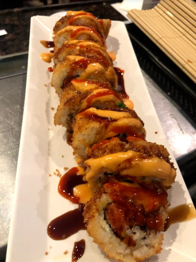 Spicy Tuna Tempura Roll.