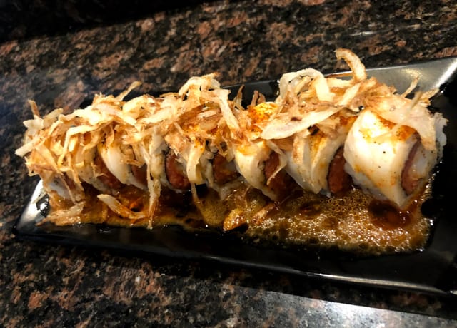 Crazy Spicy White Boy Roll.