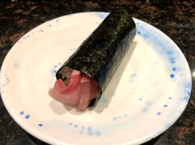 Yellowtail Roll.