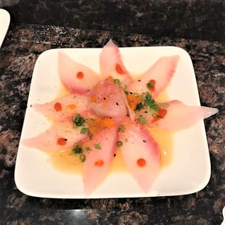 Spicy White Fish Sashimi