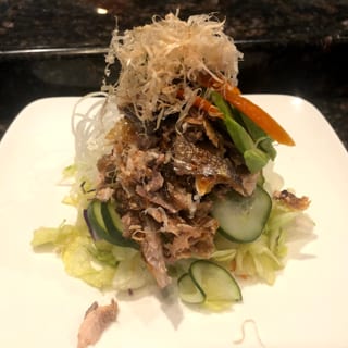 Salmon Skin Salad