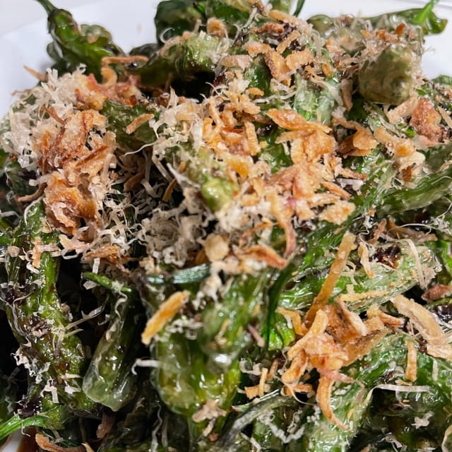 Shishito Peppers.